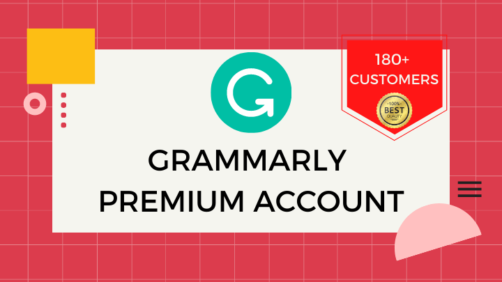 3299Grammarly Premium Account 6 Months (Shared)