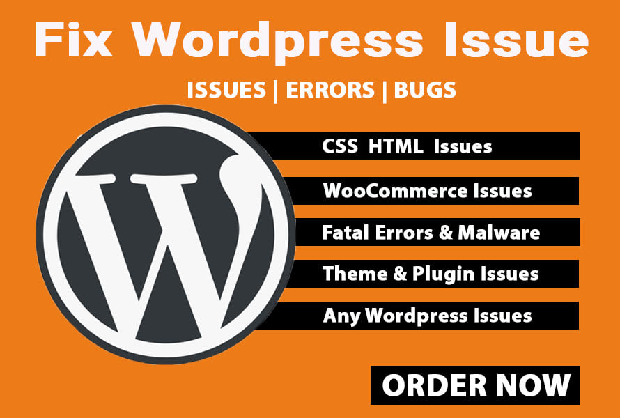 4572WordPress / WooCommerce Error Fixed Service