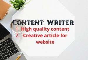 34797I will write high-quality articles and blog posts
