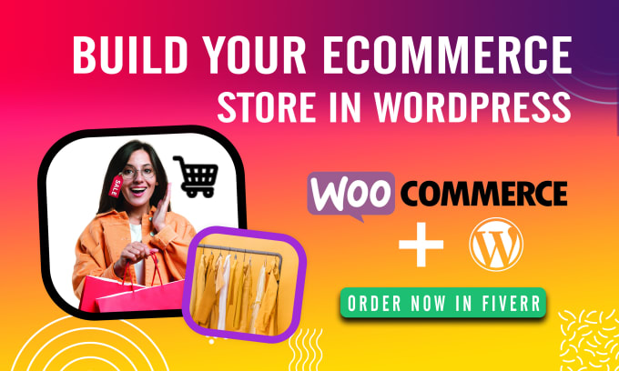 37513I will build wordpress ecommerce website using woocommerce