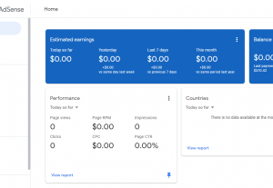 42016Payment Received Only Adsense Account Sell (Website Adsense)