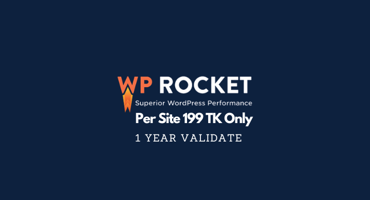 44417WP Rocket Premium Low Price Site Activation.
