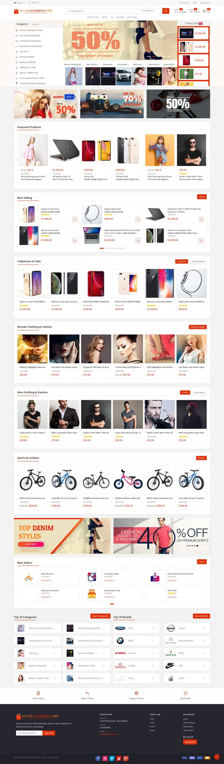 56302Active eCommerce CMS + add-on + apss code