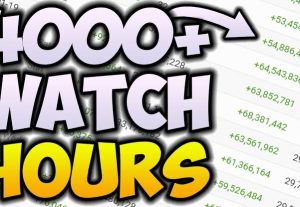 676094000 hours of watch time on youtube (any length video) at 2490Tk