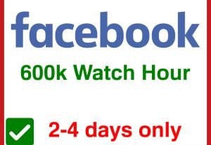 65404600K FB Page Monetize Watch Time Only 2988 Taka