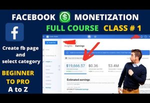 73319Facebook Monetaization Paid Course- 2022 With All Paid Tools