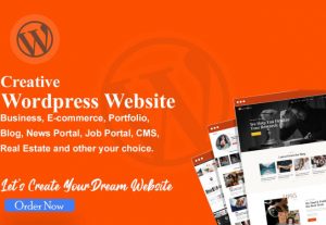 83408I will design a professional wordpress website or web design