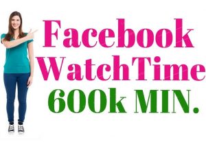 83200Facebook page 600k Minute watch time //Monetization Approved //Video Length Must 3 Hours 10 Minute +