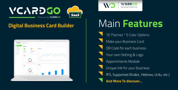 84535vCardGo SaaS – Digital Business Card Builder – only script (GPL)