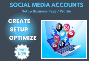 91486create social media accounts, setup and optimize your business page