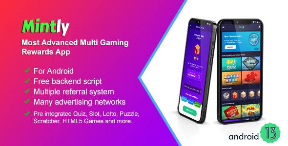 91639Lucky Scratch to Win Pro Android App with Earning System – Admin Panel (Admob+Applovin+Yodo1) Source Code