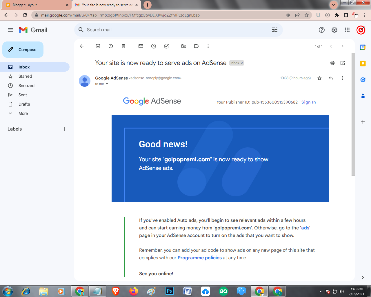 105020fast Time payment Recived adsense +  website sell