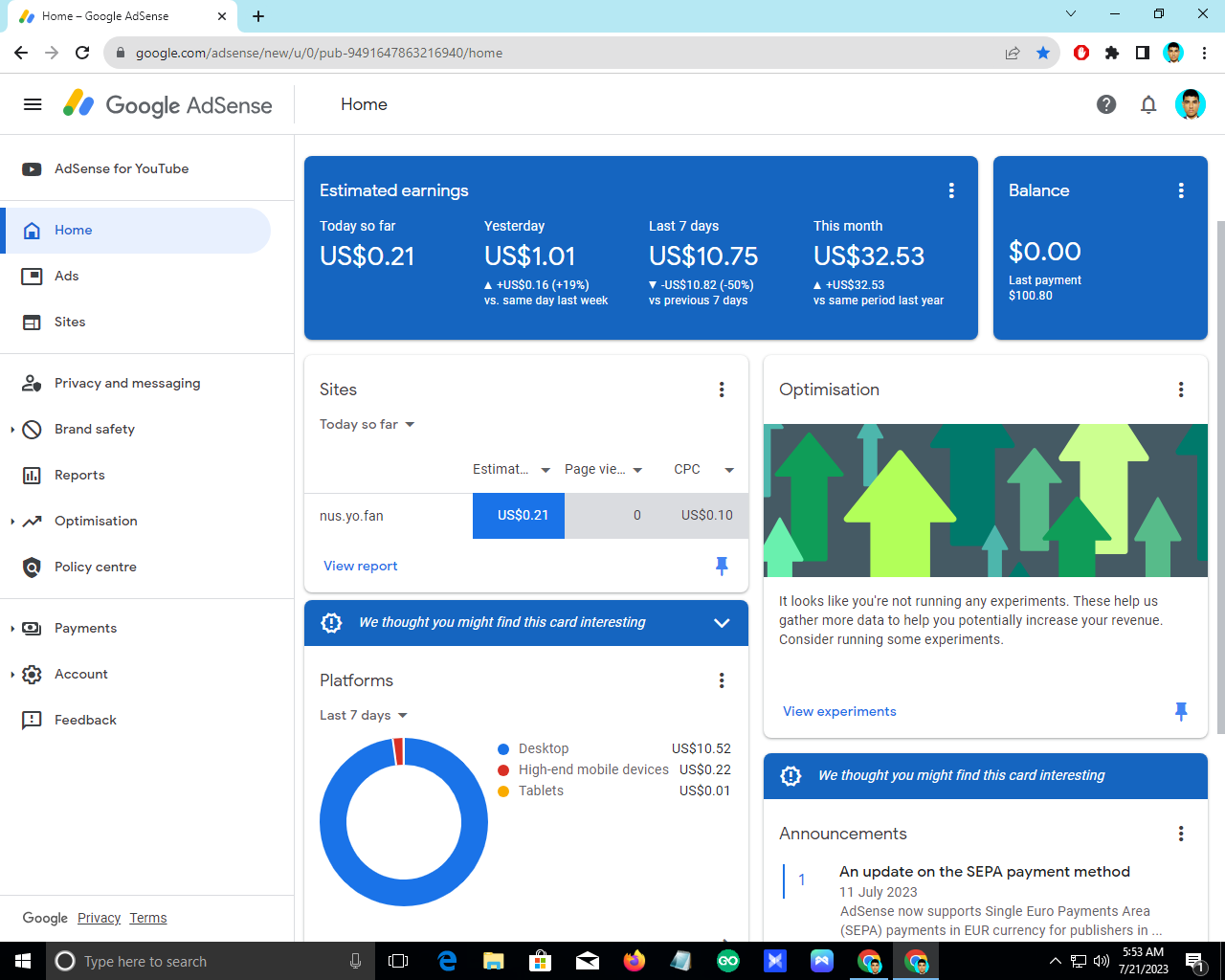 105695fast Time payment Recived adsense +  website sell