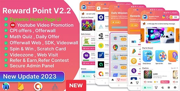111844make admob earning app or applovin, offerwall game for app income
