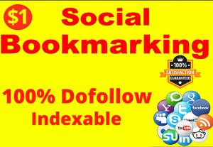 108278100 Dofollow Social Bookmarks Indexable SEO Backlinks to Boost Your Site
