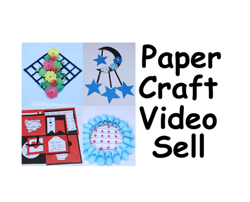 108846DIY Paper Craft Video Sale