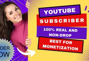 109606YouTube 1000 Subscriber (best for Monetization)