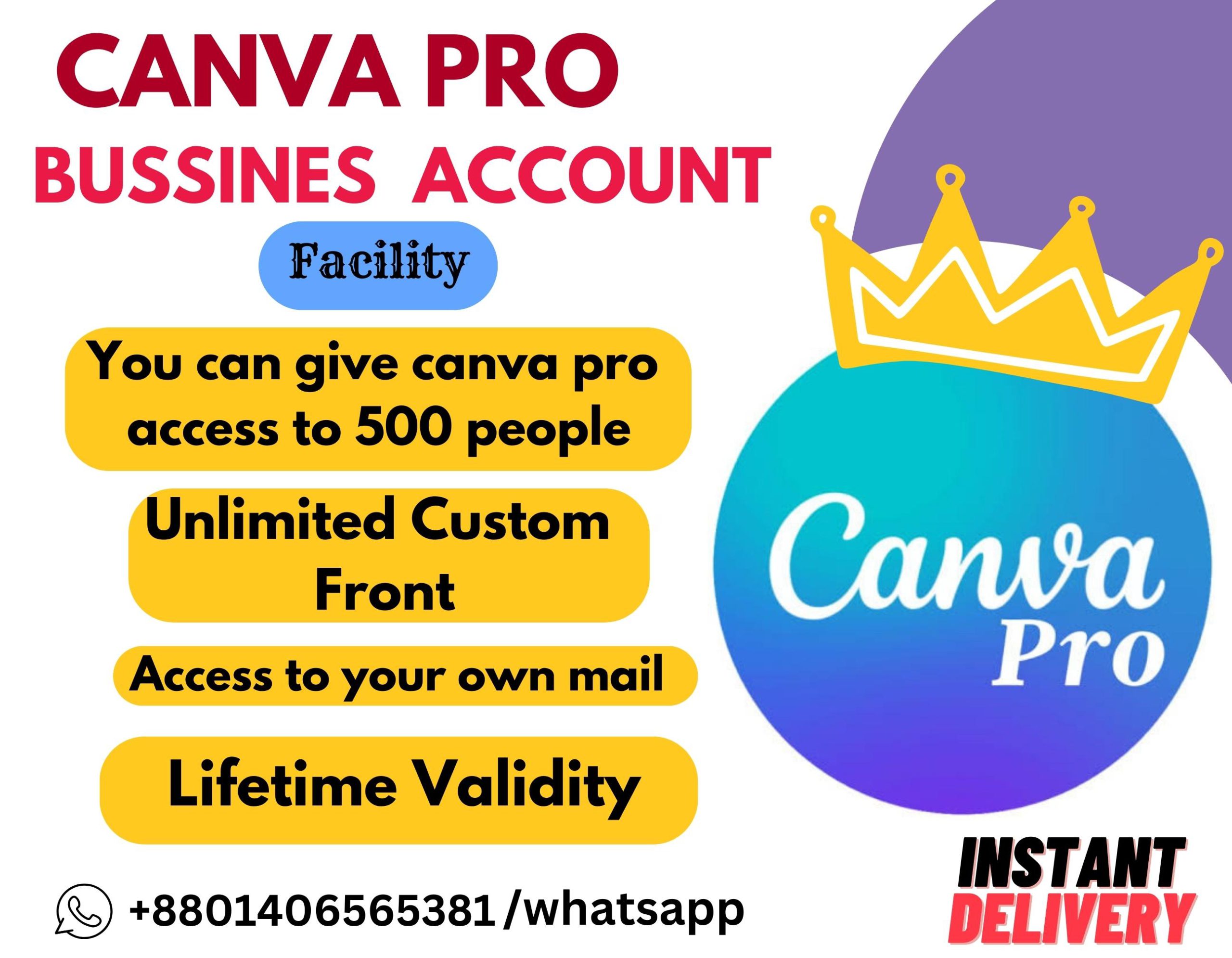 126507Canva Pro Bussines Account
