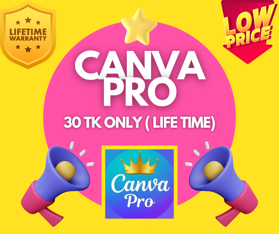 136956Canva pro (Life Time) All Feature Unlock