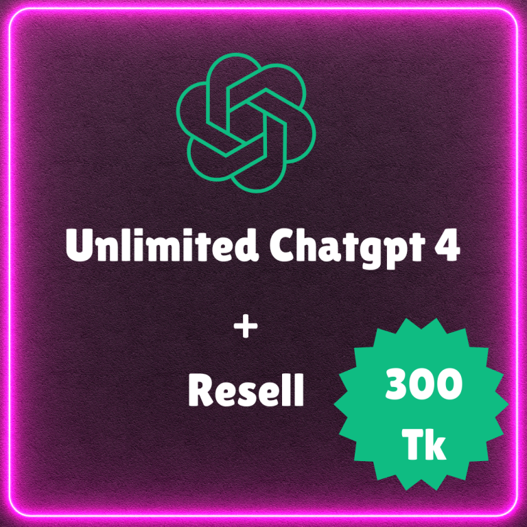 137650Unlimited Chatgpt 4 + Resell