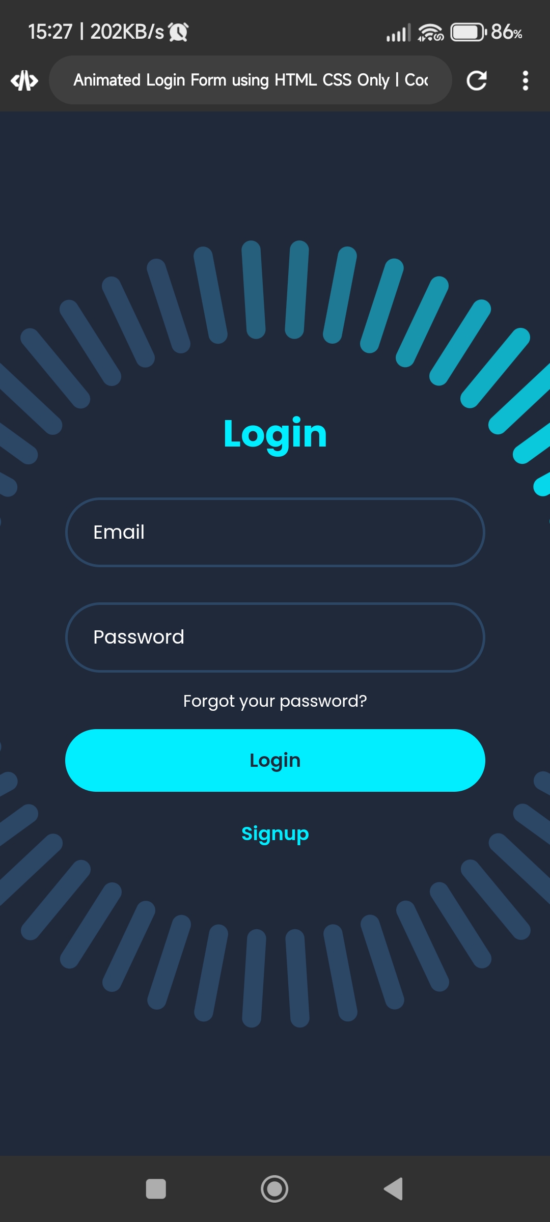 147554Get animated Login page for your website (Code Only)