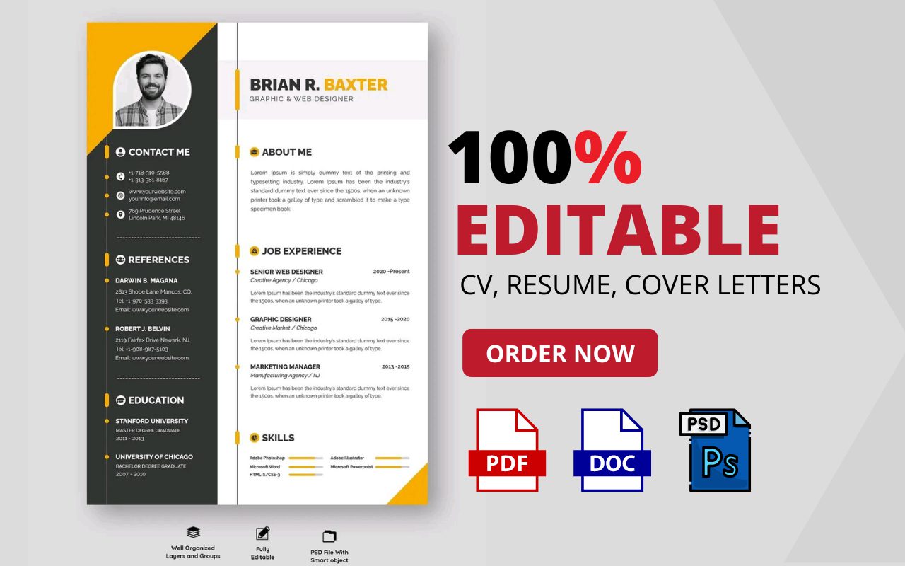 152089I will edit CV, resume, write cover letters and optimize Linkedin