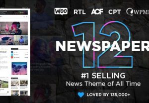 150601Newspaper – News & WooCommerce WordPress Theme 12.6.4 NULLED
