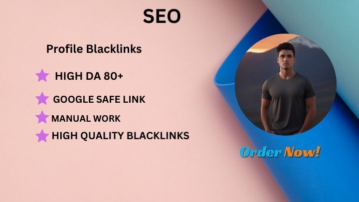 163631I will build high da profile backlinks for SEO link building