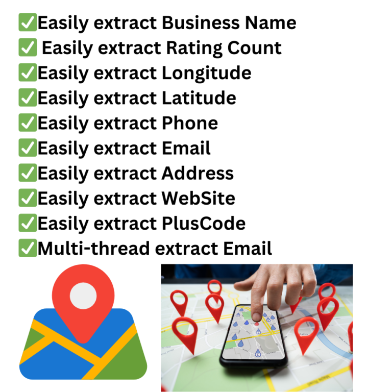 165384Google Maps Business Data Extractor Scrapper Tools 6 Months