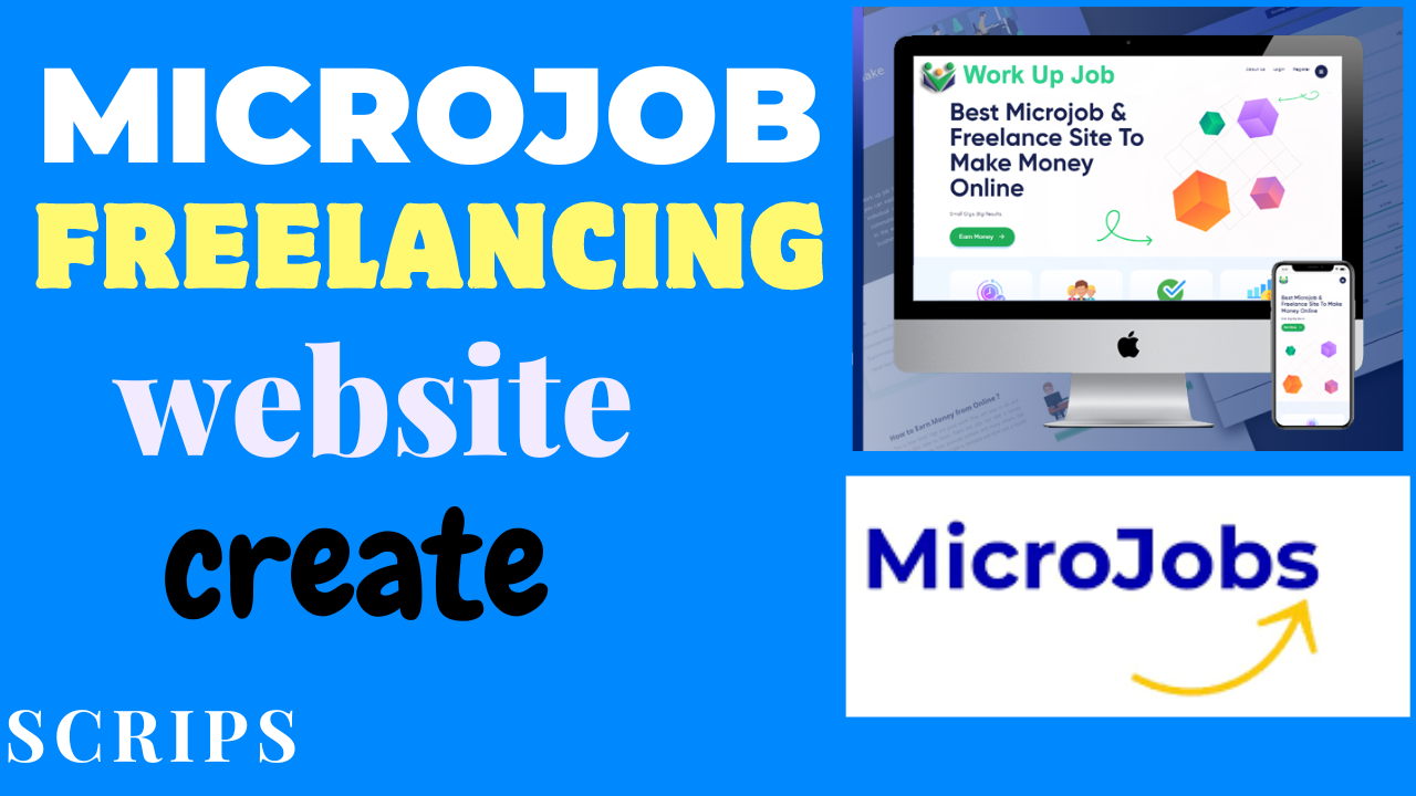 181318Powerful PHP MicroJobs Script। Microjob script